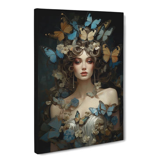 Butterfly Baroque Art - No Frame Print
