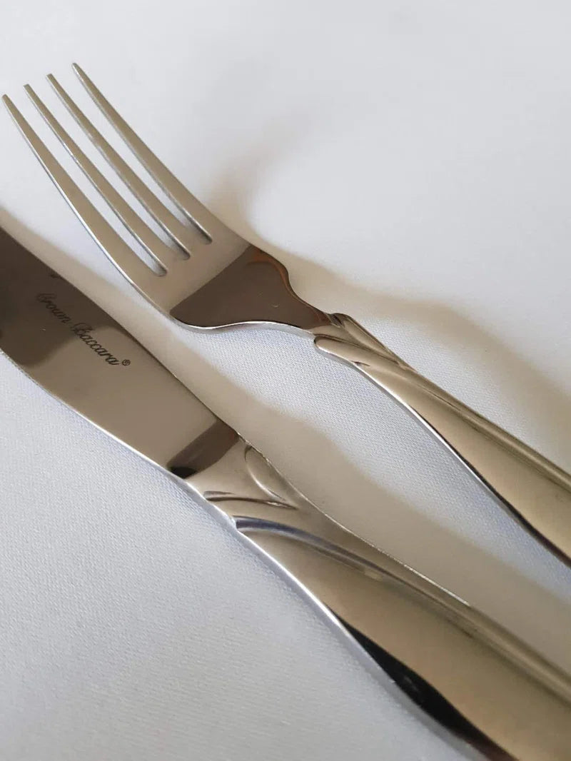 Albus 24 Piece 18/10 Stainless Steel Cutlery Set, Service for 6