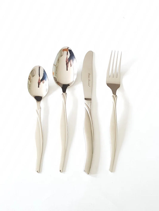 Albus 24 Piece 18/10 Stainless Steel Cutlery Set, Service for 6